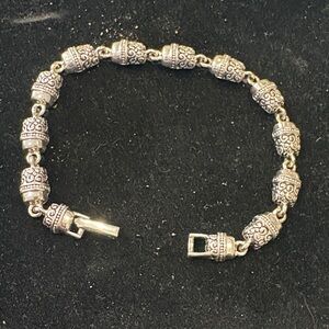 Napier Silver Ornate Bracelet